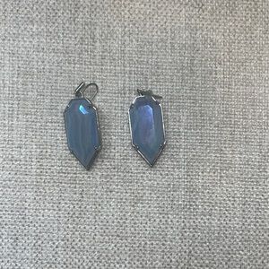 Purple Kendra Scott dangle earrings
